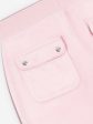 Juicy Couture Girls Diamante Logo Wide Leg Joggers in Pink Fashion