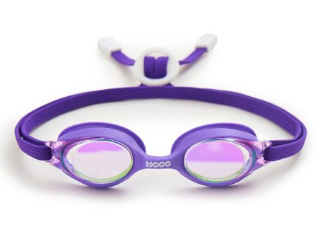 Boys & Girls Purple Rubber Ring Swim Goggles(JERRY-GDPU) For Discount