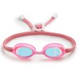 Boys & Girls Pink Rubber Ring Swim Goggles(JERRY-RDPK) Hot on Sale