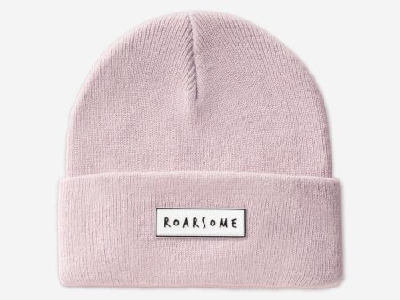 Roarsome Girls Beanie Hat in Pink For Cheap