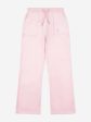 Juicy Couture Girls Diamante Logo Wide Leg Joggers in Pink Fashion