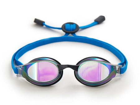 Adult Blue Rubber Ring Racing Goggles(DALI-BKBL) Online