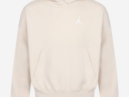 Jordan Girls Brooklyn Essential Hoodie in Beige Online Sale