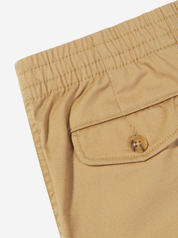 Ralph Lauren Boys Chino Shorts in Beige Hot on Sale