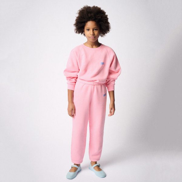 Boys & Girls Pink Cotton Trousers Cheap