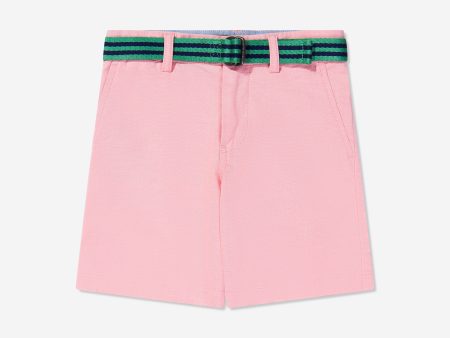 Ralph Lauren Boys Bedford Shorts in Pink Online