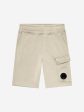 C.P. Company Boys Cargo Shorts in Green Supply