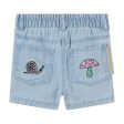 Baby Girls Light Blue Denim Shorts on Sale