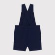 Baby Girls & Boys Blue Navy Cotton Jumpsuit For Cheap