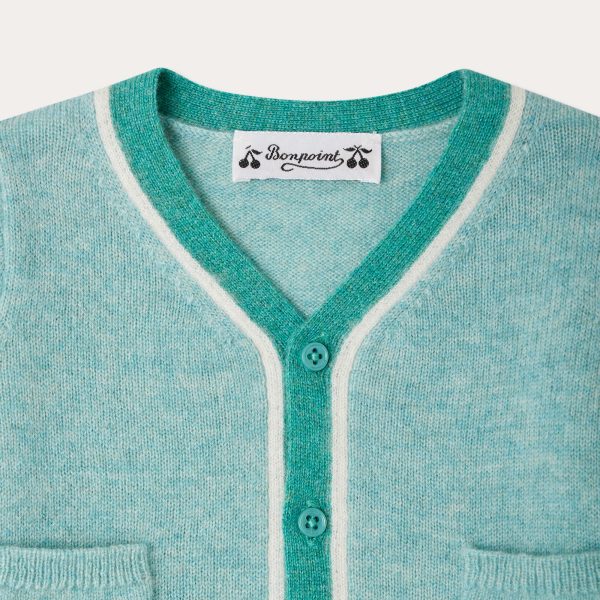 Baby Boys Emerald Cashmere Cardigan Online Sale