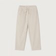 Boys & Girls Beige Corduroy Trousers For Discount