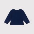 Baby Girls Navy Cotton Cardigan Online Sale