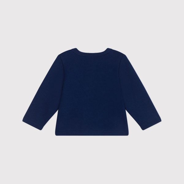 Baby Girls Navy Cotton Cardigan Online Sale