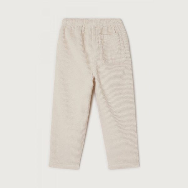 Boys & Girls Beige Corduroy Trousers For Discount