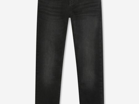 Hugo Boys Skinny Fit Jeans in Black Fashion