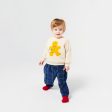 Baby Boys & Girls White Gingerbread Printed Cotton Sweatshirt Fashion