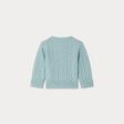 Baby Boys Light Blue Cashmere Cardigan For Cheap