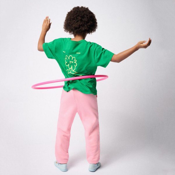 Boys & Girls Pink Cotton Trousers Cheap