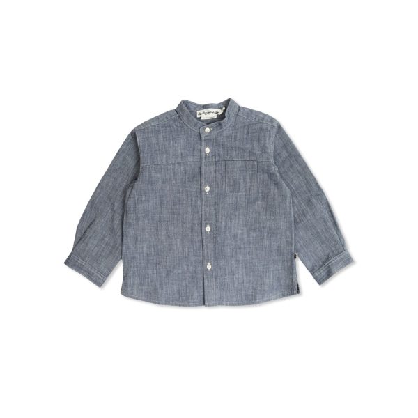 Baby Boys Blue Denim Shirt Online Sale