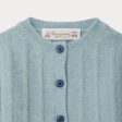 Baby Boys Light Blue Cashmere Cardigan For Cheap