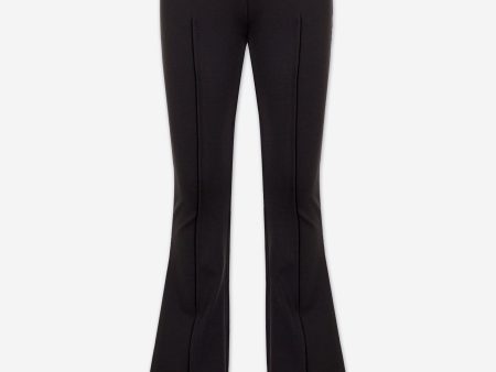 Calvin Klein Girls Punto Tape Flare Trousers in Black Online