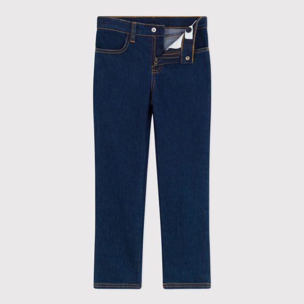 Girls Blue Denim Trousers Sale