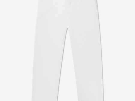 Ralph Lauren Boys Slim Fit Sullivan Jeans in White Hot on Sale