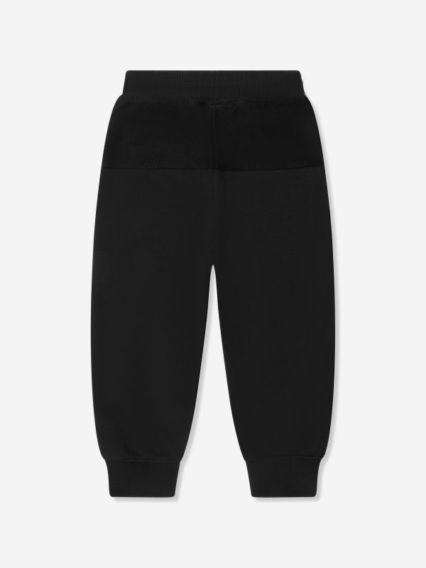 Calvin Klein Boys CK Towelling Loopback Joggers in Black Discount