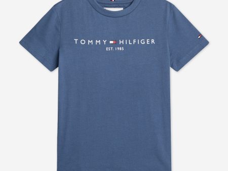 Tommy Hilfiger Kids Essential T-Shirt in Blue Supply