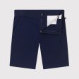 Boys Navy Blue Cotton Shorts Online now