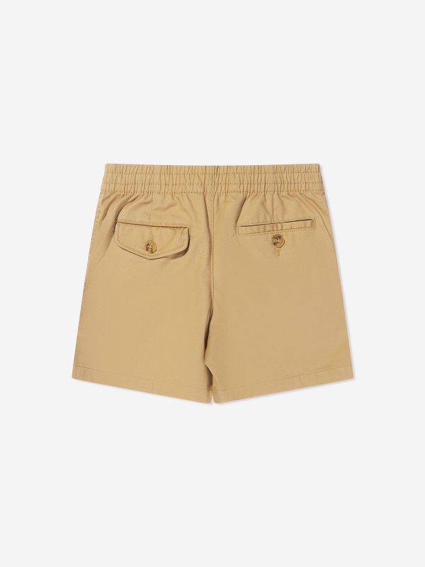 Ralph Lauren Boys Chino Shorts in Beige Hot on Sale