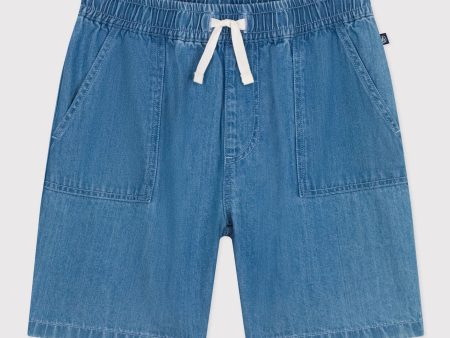 Boys Denim Blue Shorts For Sale