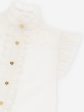 Angels Face Girls Neo Frill Blouse in White on Sale