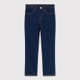 Girls Blue Denim Trousers Sale