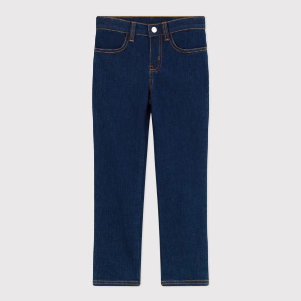 Girls Blue Denim Trousers Sale