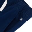 Boys Blue Embroidery Logo Cotton Trousers Online Sale