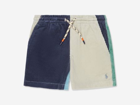 Ralph Lauren Boys Colourblock Shorts in Multicolour Supply