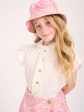 Angels Face Girls Neo Frill Blouse in White on Sale