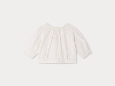 Baby Girls Pale Pink Cotton Shirt on Sale