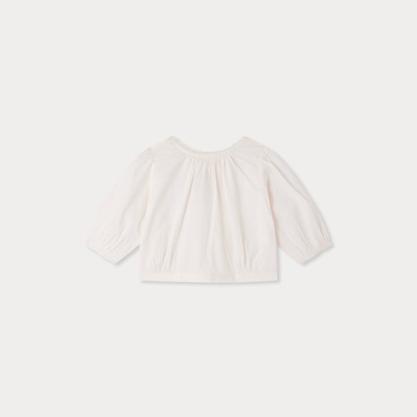 Baby Girls Pale Pink Cotton Shirt on Sale