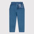 Girls Denim Blue Trousers on Sale