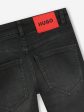 Hugo Boys Skinny Fit Jeans in Black Fashion