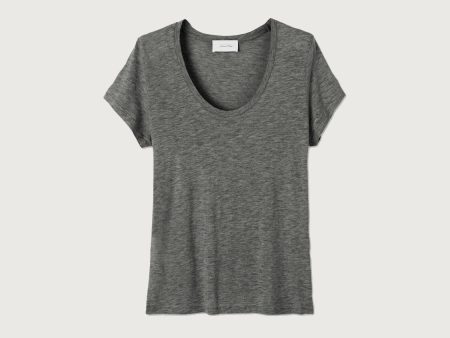 Women Grey Cotton T-Shirt Supply