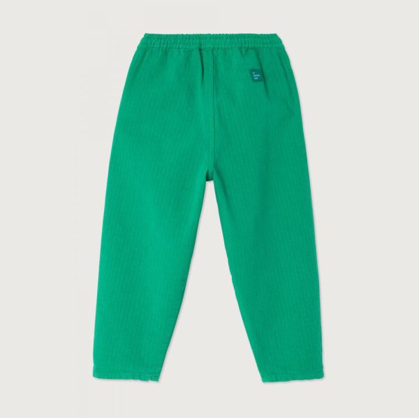 Boys & Girls Green Cotton Trousers Fashion