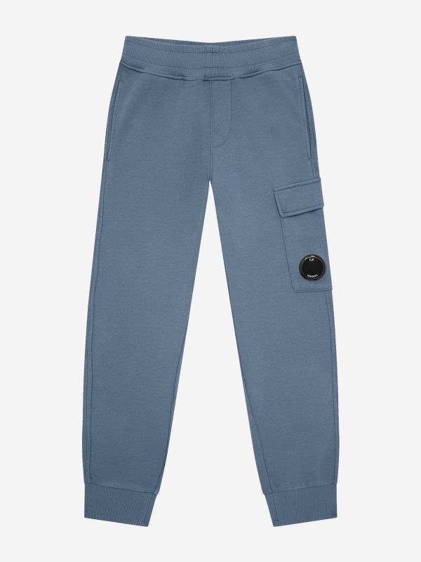 C.P. Company Boys Cargo Joggers in Grey Cheap