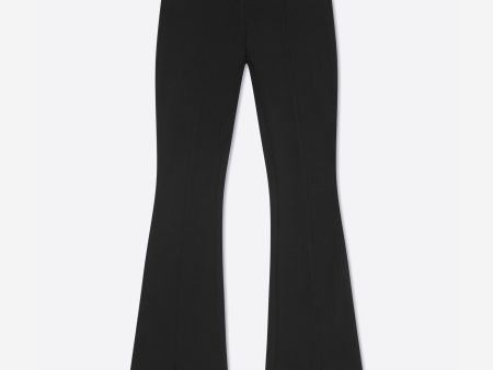 Calvin Klein Girls Punto Tape Flare Pants in Black For Sale