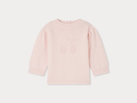 Baby Girls Rose Cashmere Sweater Hot on Sale