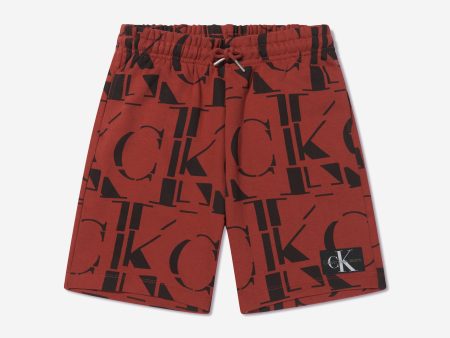 Calvin Klein Boys Monogram Logo Shorts For Cheap