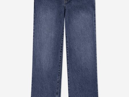 Levi's Girls Wide Leg Jeans in Blue Discount