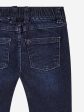 Guess Boys Stretch Denim Bear Jeans in Blue Discount